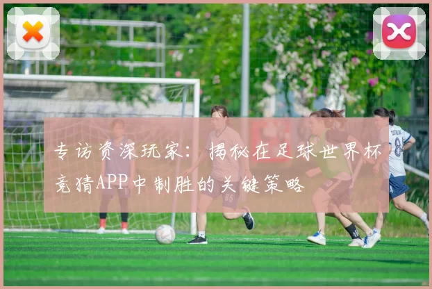 专访资深玩家:揭秘在足球世界杯竞猜APP中制胜的关键策略