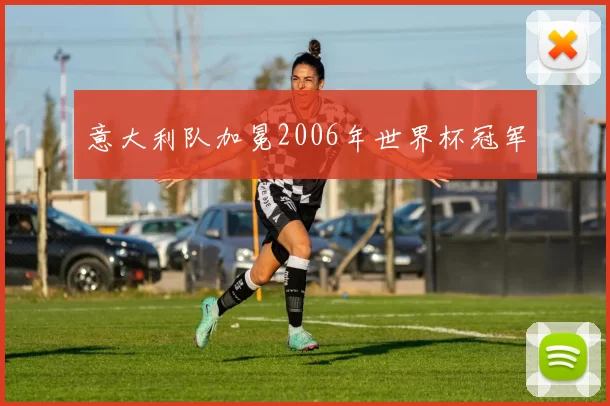 意大利队加冕2006年世界杯冠军
