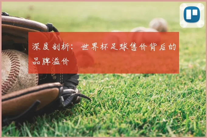 深度剖析:世界杯足球售价背后的品牌溢价