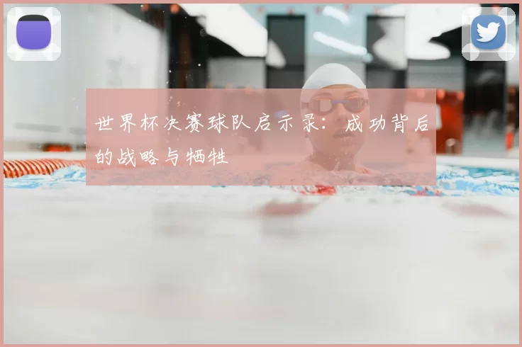 世界杯决赛球队启示录：成功背后的战略与牺牲
